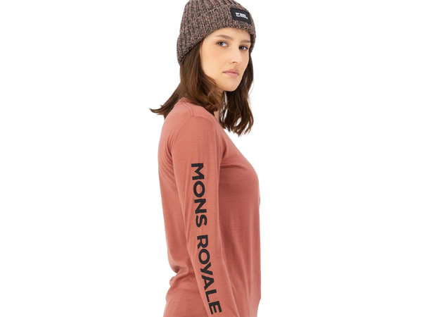 Yotei Merino Classic Long Sleeve W Canyon Rose S 