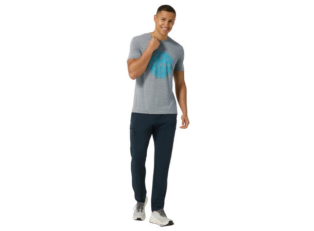 M Salt & Rock Tee Cashmere Grey Melange/Blue Heaven L 