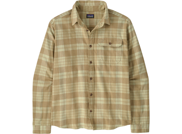 M's L/S LW Fjord Flannel Shirt Builder: Weathered Stone L 