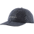 Fitz Roy Icon Trad Cap Text Logo: Smolder Blue 
