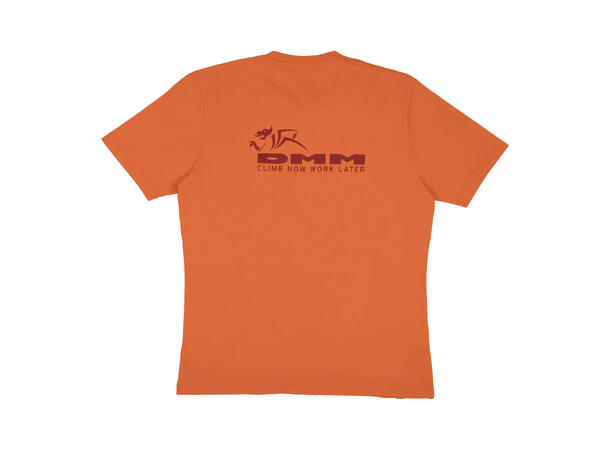 DMM T-Shirt Climb Now Work Later Orange L 