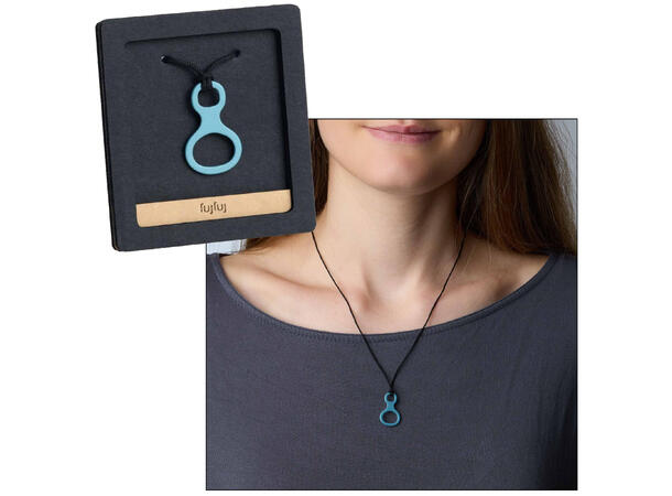 Fuj Fuj Figure 8 Necklace Blue 