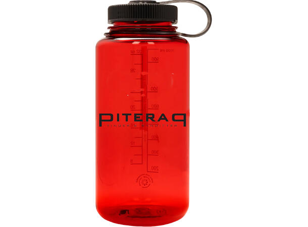 Nalgene 1L WM m/Logo Ruby Red 