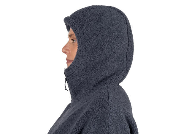 Blea W Hooded Jacket Dark Graphite 12 