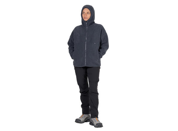 Blea W Hooded Jacket Dark Graphite 12 