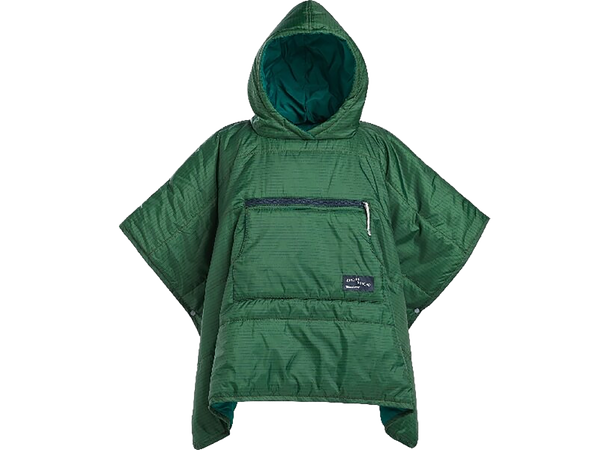 Honcho Poncho Kids Green Print 