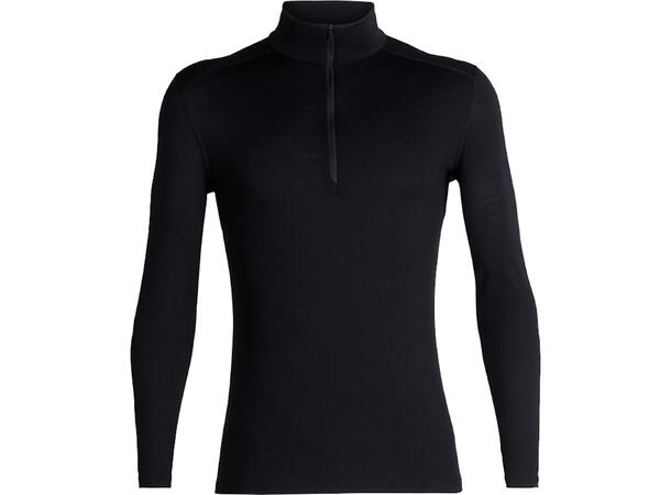 M 200 Oasis LS Half Zip Black M 