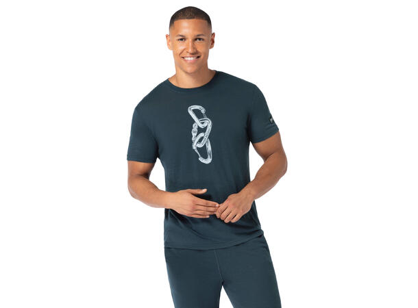 M Carabineri Tee Blueberry/Vapor Grey S 