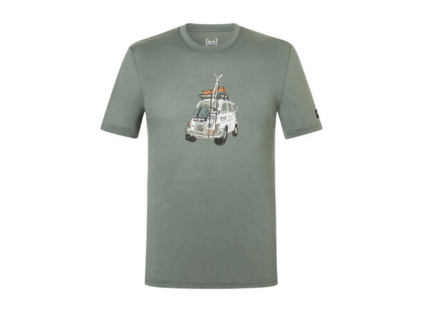 M Carski Tee Eucalyptus/Various S 