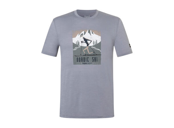 M Nordic Ski Tee Foggy Blue/Various S 