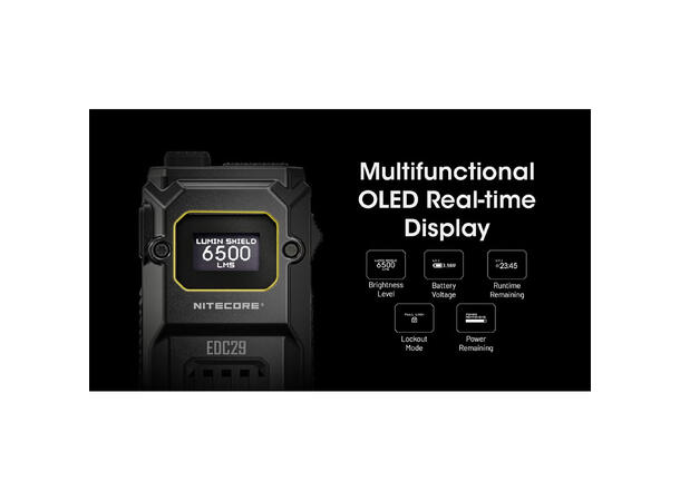 Nitecore EDC29 6500 Lumen 