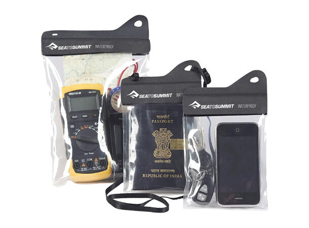 TPU Guide Waterproof Accessory Case Black M 