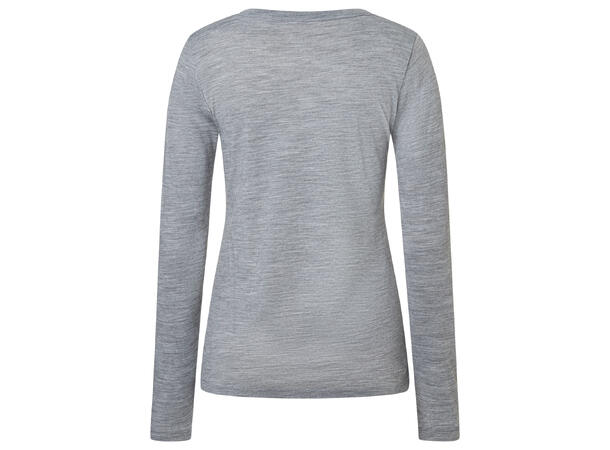 W Apres Ski Ls Cashmere Grey Melange/Various XS 