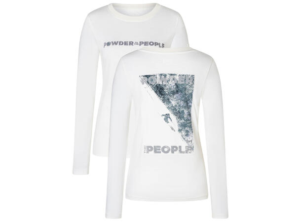 W Powder To The People Bio J Ls Fresh White/Various XS 