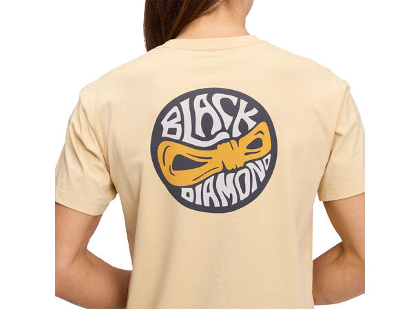 W Rope Badge Ss Tee White Oak M 