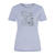 W Rock Flowers Tee Forget Me Not Blue/Various XS 