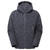 Blea W Hooded Jacket Dark Graphite 12 